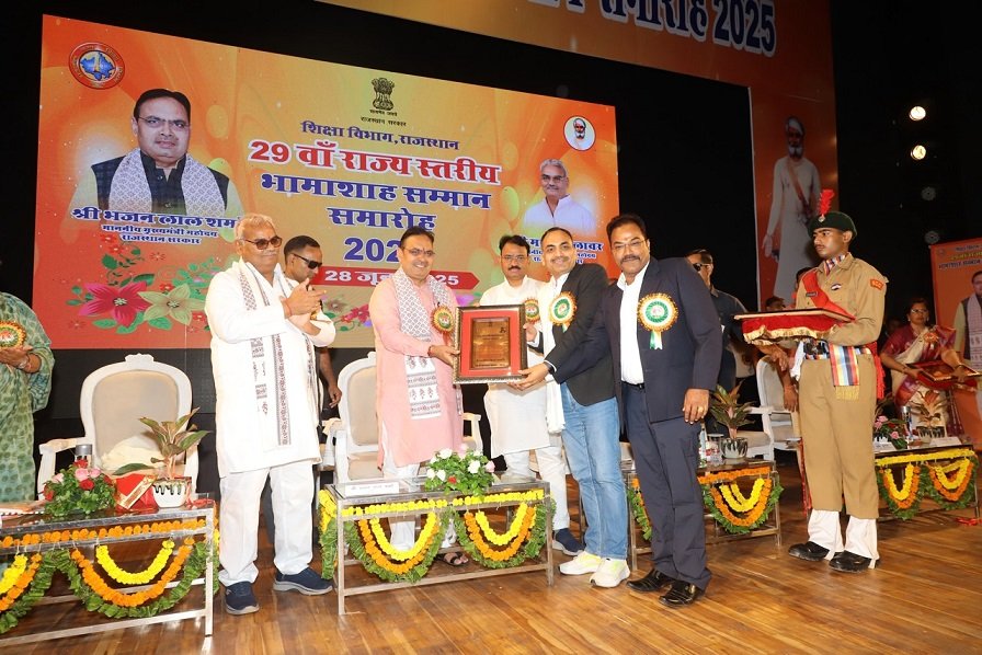 प्रतिष्ठित 29वें भामाशाह सम्मान समारोह में हिन्दुस्तान जिंक को 6 पुरस्कार 2 Hindustan Zinc Shines with 6 Accolades at the 29th Bhamashah Awards