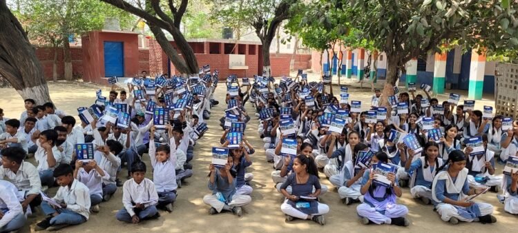 CSR: Dr. O.P. Bhalla Foundation Recycles 55,000 Kgs of Paper into Notebooks for Govt Schools