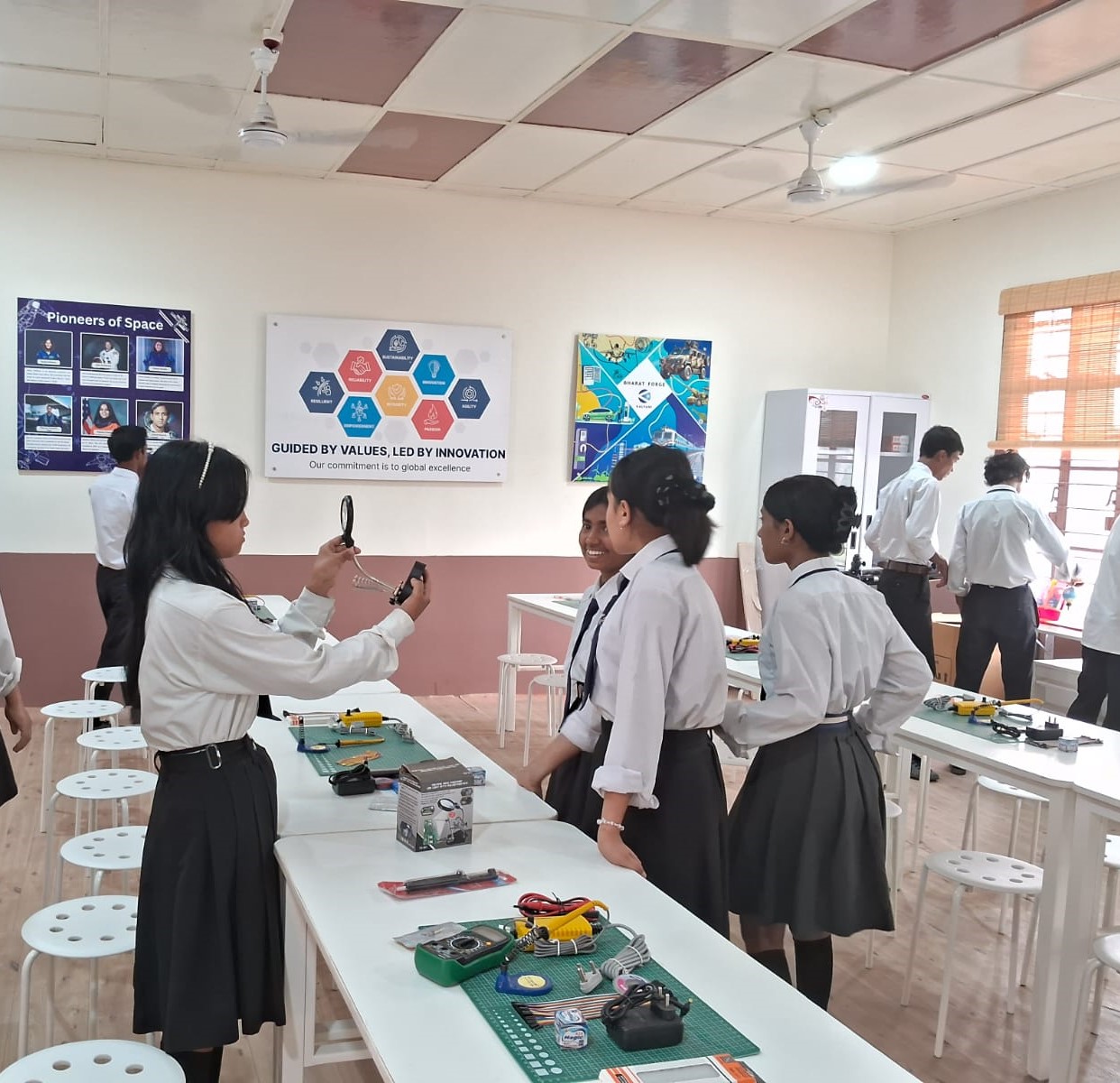 CSR: Bharat Forge Launches 'Forge the Future' STEM Labs in Nagaland ...