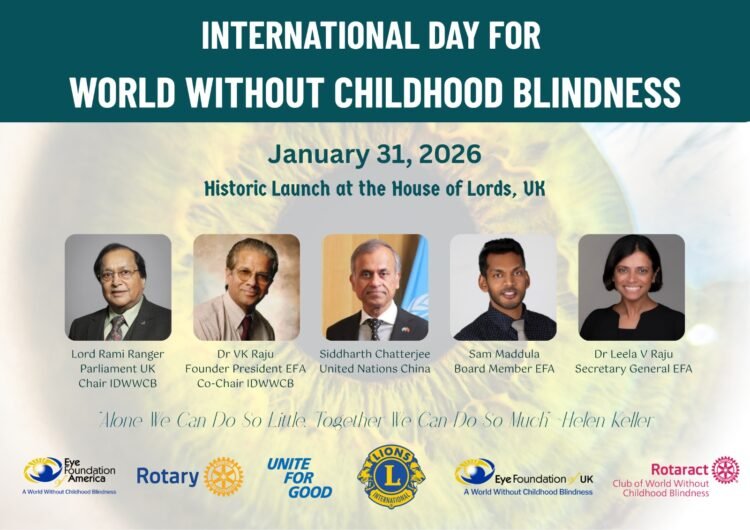 Global Movement to End Childhood Blindness Gathers Momentum