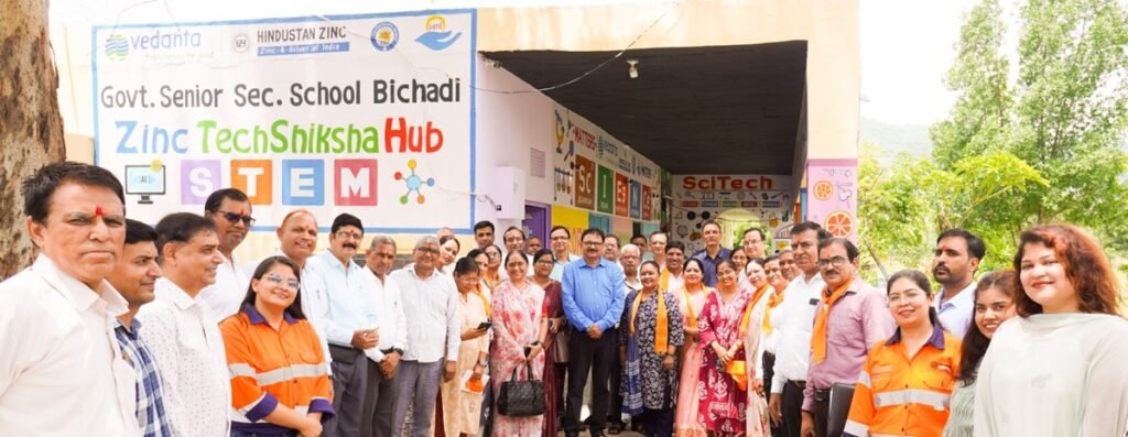 Hindustan Zinc Benchmarks Next-Gen Learning with State-of-the-Art STEM Labs in Govt Schools 3 Hindustan Zinc Benchmarks Next-Gen Learning with State-of-the-Art STEM Labs in Govt Schools