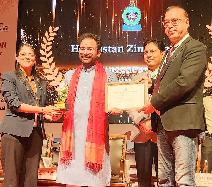 हिन्दुस्तान जिंक को सस्टेनेबल माइनिंग के लिए इण्डियन ब्यूरों ऑफ माइंस से 5-स्टार रेटिंग 2 Hindustan Zinc Honoured with 5-Star Sustainability Rating by Indian Bureau of Mines