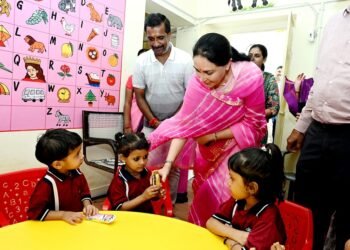 Rajasthan Deputy Chief Minister Diya Kumari, Visits Nand Ghar in Jaipur, Commends its Holistic Development Model