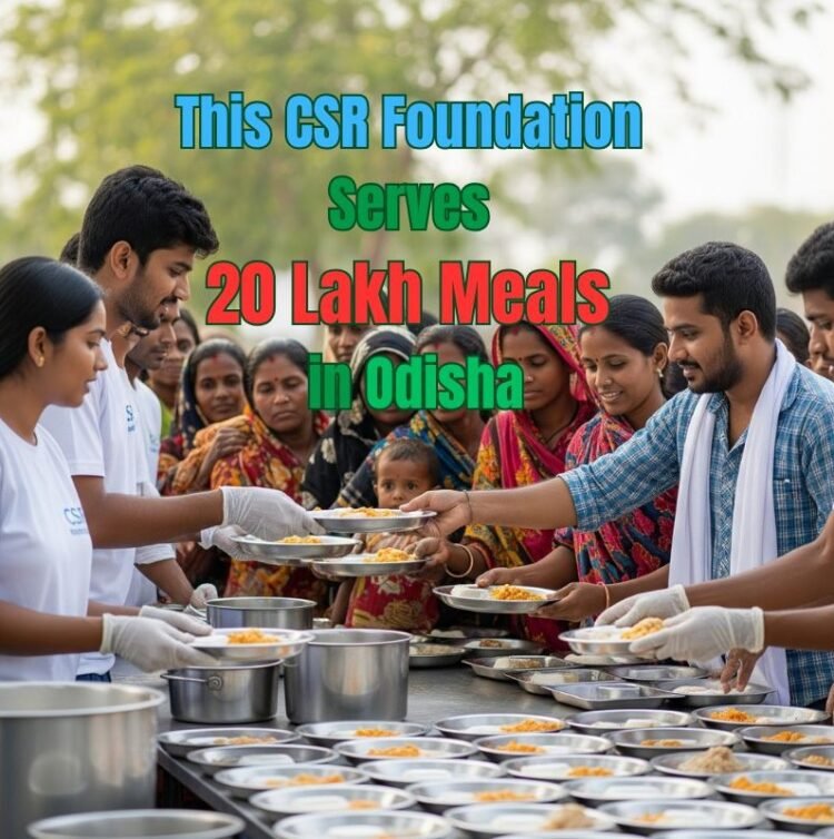 This CSR Foundation Serves 20 Lakh Meals in Odisha - 1