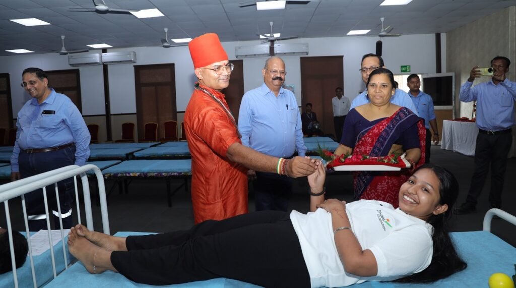 CSR: Jindal Foundation Holds Blood Camp in Tribute to O.P. Jindal 4 India CSR