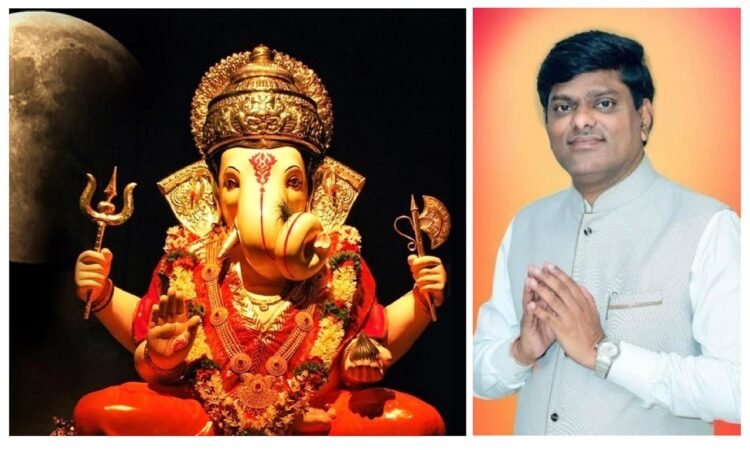 भाद्रपद शुक्ल चतुर्थी पर चन्द्र भगवान का दर्शन वर्जित