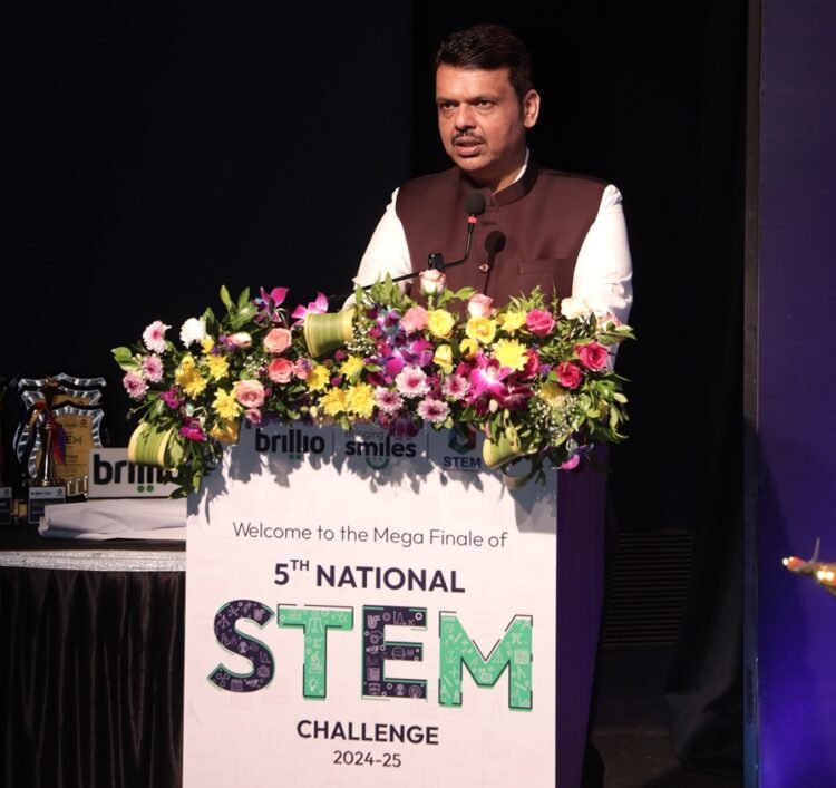 Devendra Fadnavis at National Stem Challenge 2025 Mumbai
