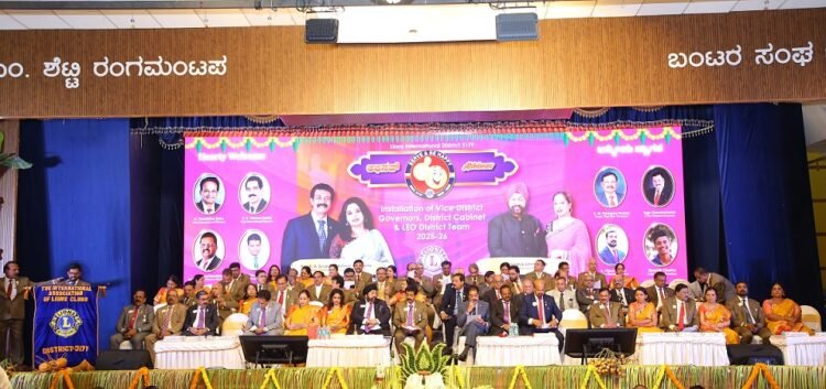 CSR: Lions Club Bangalore Unveils Rs 1.2 Cr in Community Service Initiatives