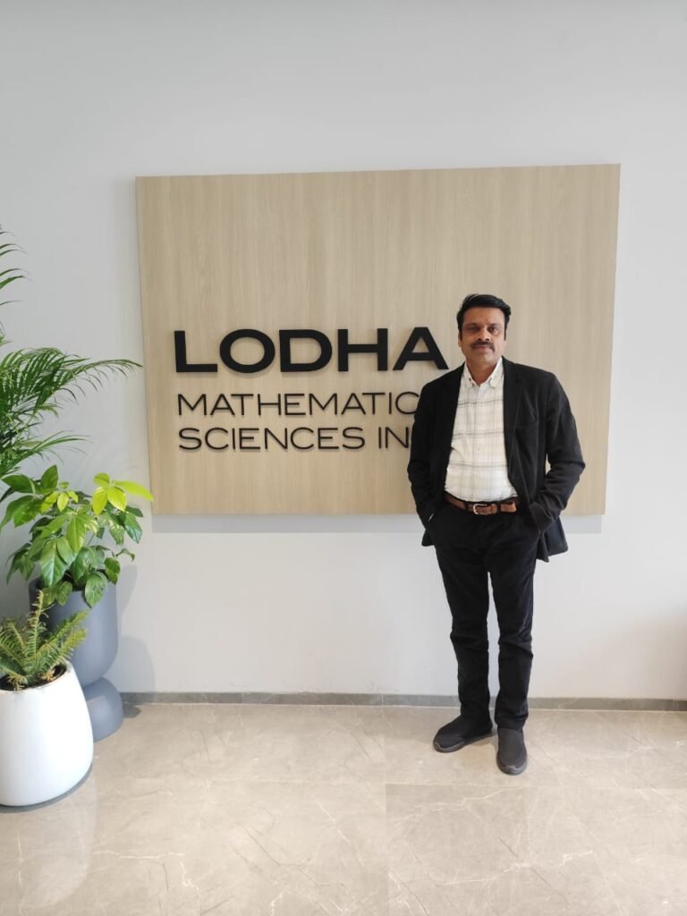 Rusen Kumar Visits Lodha Mathematical Sciences Institute, Mumbai