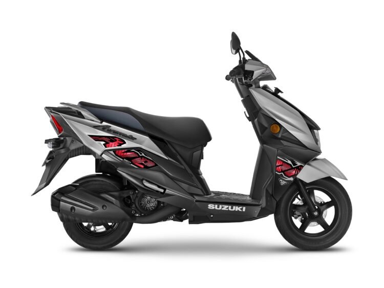 Suzuki Avenis Gets Bold New Matte Silver and Black Dual Tone