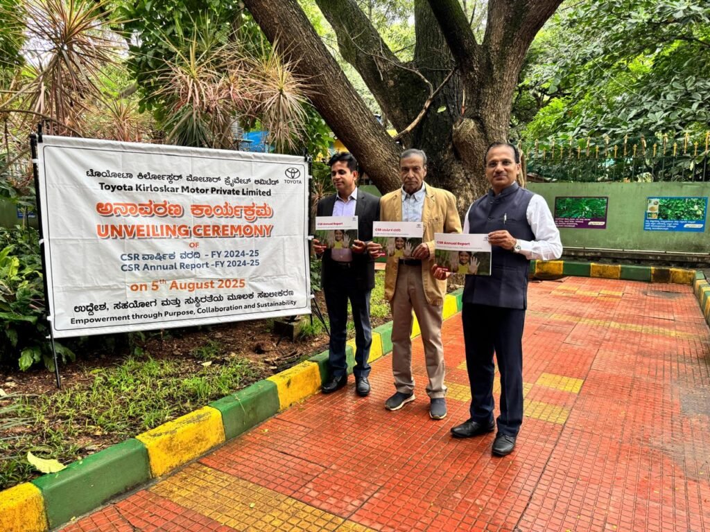 CSR: Toyota Kirloskar Motor Strengthens Sustainable, Inclusive Growth 2 CSR: Toyota Kirloskar Motor Strengthens Sustainable, Inclusive Growth
