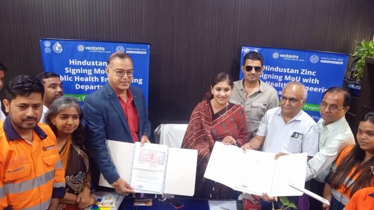 हिन्दुस्तान जिंक से 11 गांवों को मिलेगा शुद्ध पेयजल लाभ