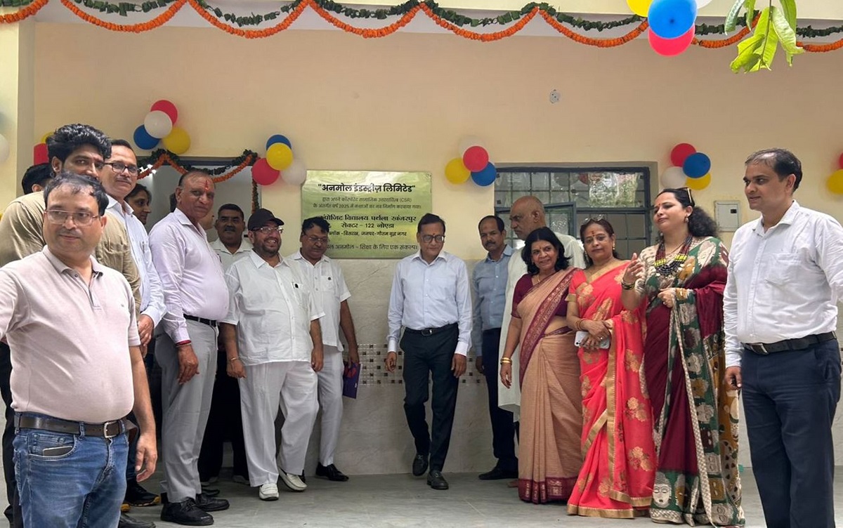 CSR: Anmol Industries Boosts Education with New Classrooms in Noida