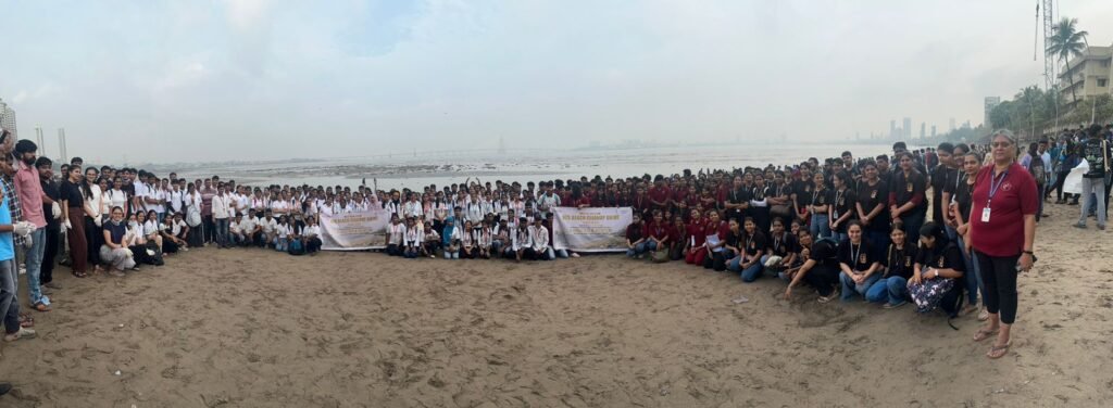 Vivekanand Education Society Leads Mumbai Dadar Chowpatty Clean-Up 3 Vivekanand Education Society Leads Mumbai Dadar Chowpatty Clean-Up