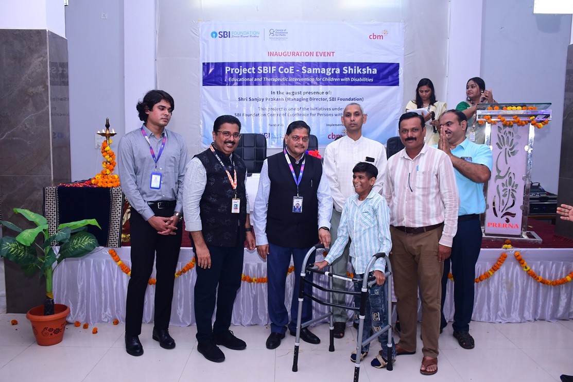 CSR: CBM and SBI Foundation to Support 200 Children with Disabilities in Madhya Pradesh 1 India CSR