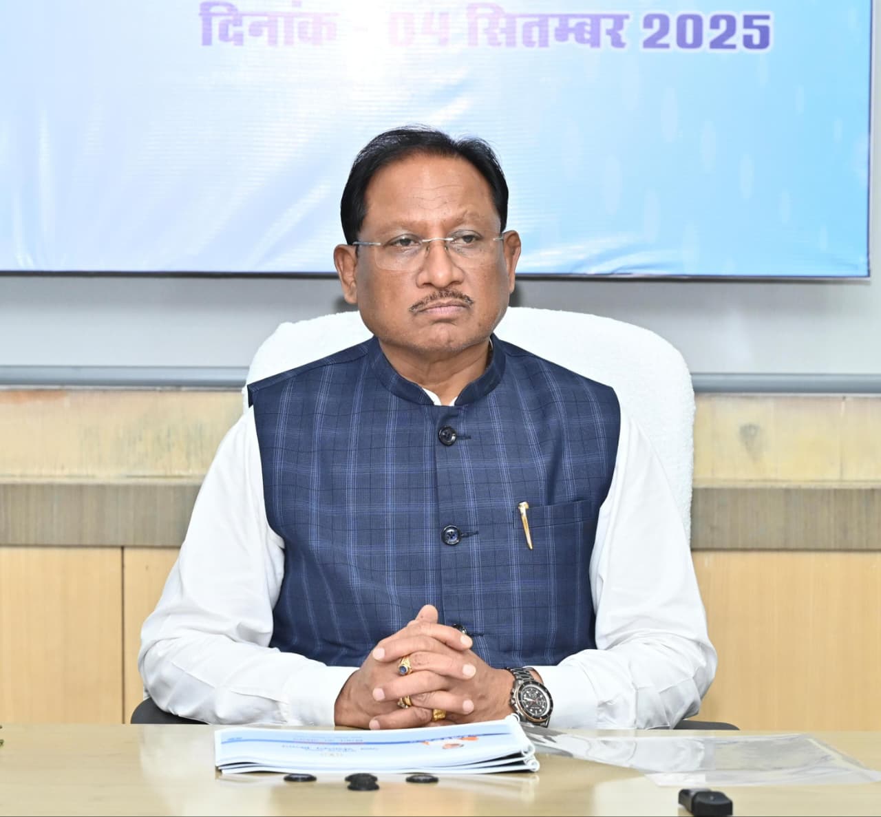 CM Sai Expresses Strong Displeasure Over Lutti Dam Breach Incident 1 Chief Minister Vishnu Deo Sai