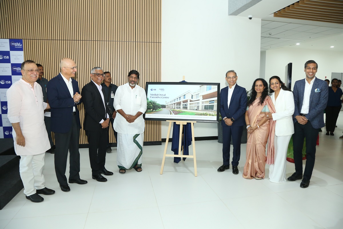 Deputy CM of Telangana Opens Motilal Oswal Executive Centre at ISB 1 Deputy CM of Telangana Opens Motilal Oswal Executive Centre at ISB