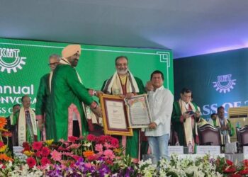 KIIT University Conferred Honorary D.Litt on Dr. Huzaifa Khorakiwala