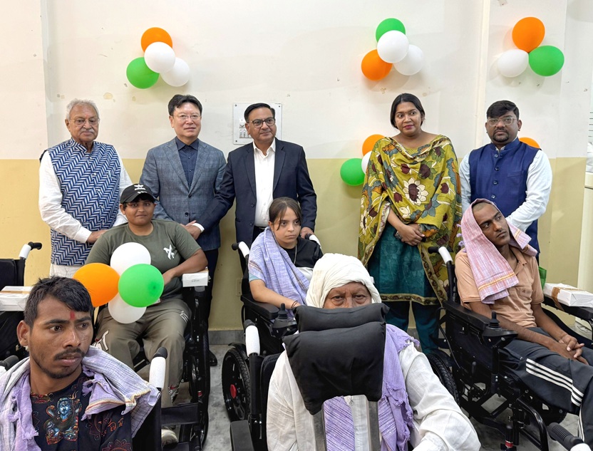 CSR: HMIF Donates 80 Motorized Wheelchairs in UP under ‘Samarth’ 1 India CSR