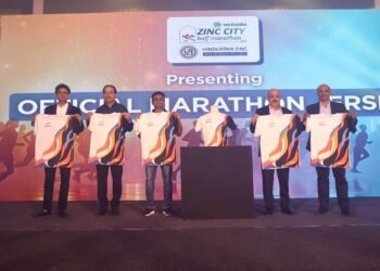 Hindustan Zinc Unveils 2nd Vedanta Zinc City Half Marathon with Poster, Jersey