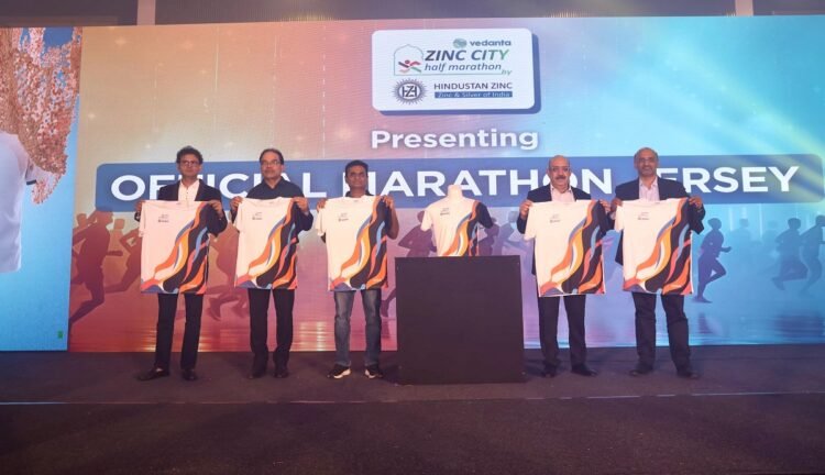 Hindustan Zinc Unveils 2nd Vedanta Zinc City Half Marathon with Poster, Jersey