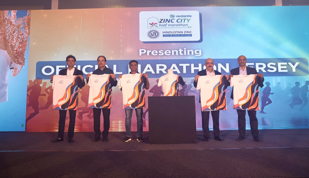 Hindustan Zinc Unveils 2nd Vedanta Zinc City Half Marathon with Poster, Jersey