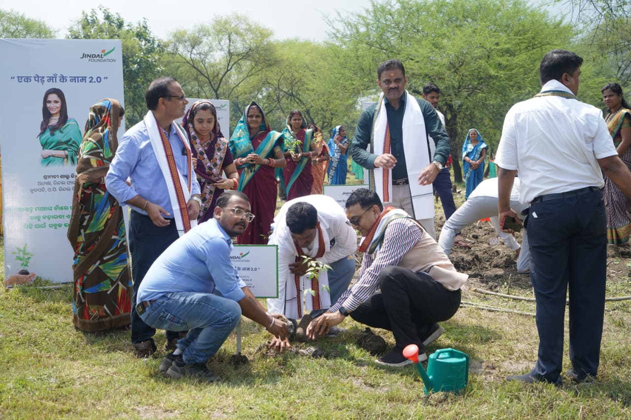 CSR: Jindal Foundation Plants 75,000+ Saplings on PM Modi’s 75th Birthday 1 CSR: Jindal Foundation Plants 75,000+ Saplings on PM Modi’s 75th Birthday