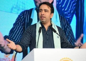 Minister of State for Education Jayant Chaudhary