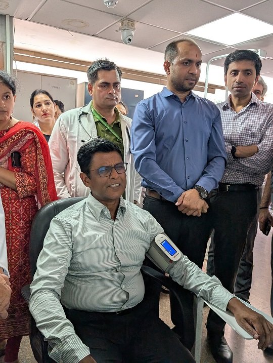 CSR: NDMC, Illness to Wellness Foundation Organize Health Camp