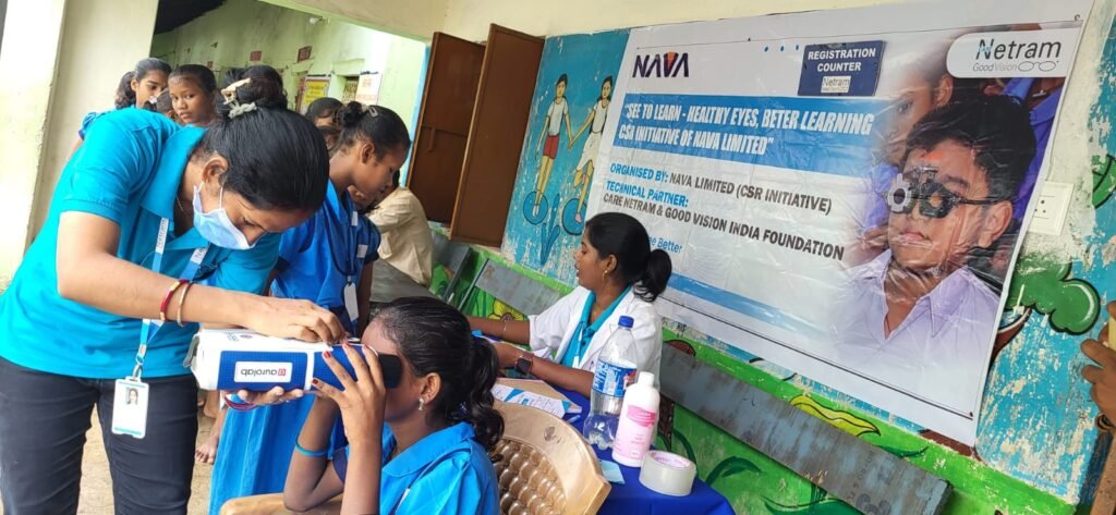 CSR: Nava Limited Drives Eye Health for Government School Kids in Odisha
