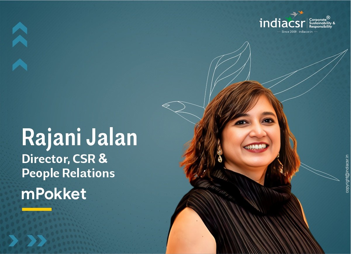Rajani Jalan, Director, CSR & People Relations, mPokket