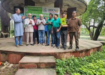 Smiling Tree, DDCA Sentinels Host Plantation Drive at Roshanara Bagh