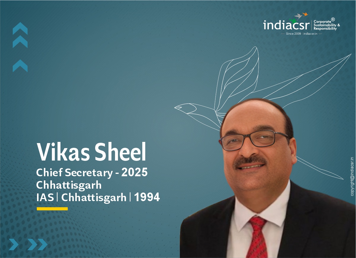 Vikas Sheel Chief Secretary 2025 Chhattisgarh IAS Chhattisgarh 1994 india csr