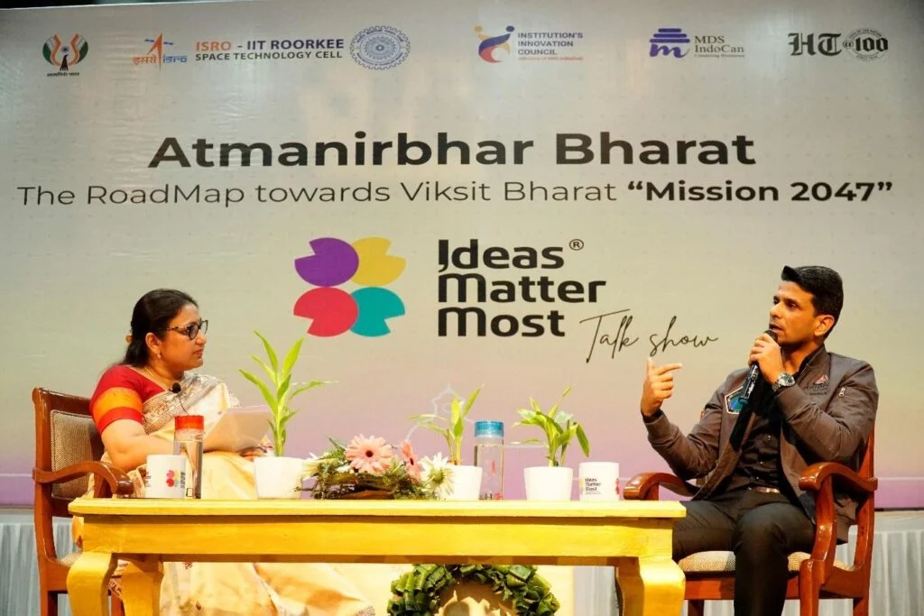 “Ideas Matter Most” the prestigious talk show Roars at IIT Roorkee — Astronaut Shubhanshu Shukla Inspires Youth to Dream Big, Build Bold, and Lead India to 2047 1 “Ideas Matter Most” the prestigious talk show Roars at IIT Roorkee — Astronaut Shubhanshu Shukla Inspires Youth to Dream Big, Build Bold, and Lead India to 2047