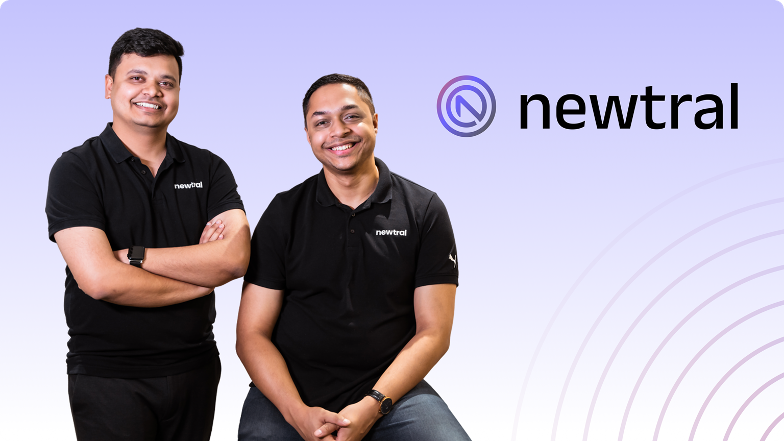 NOW Accelerate Invests $600K in Newtral to Scale Global Sustainability Platform 1 Avi Chudasama and Anuraag Paul - Founders of Newtral Technologies Pvt. Ltd.