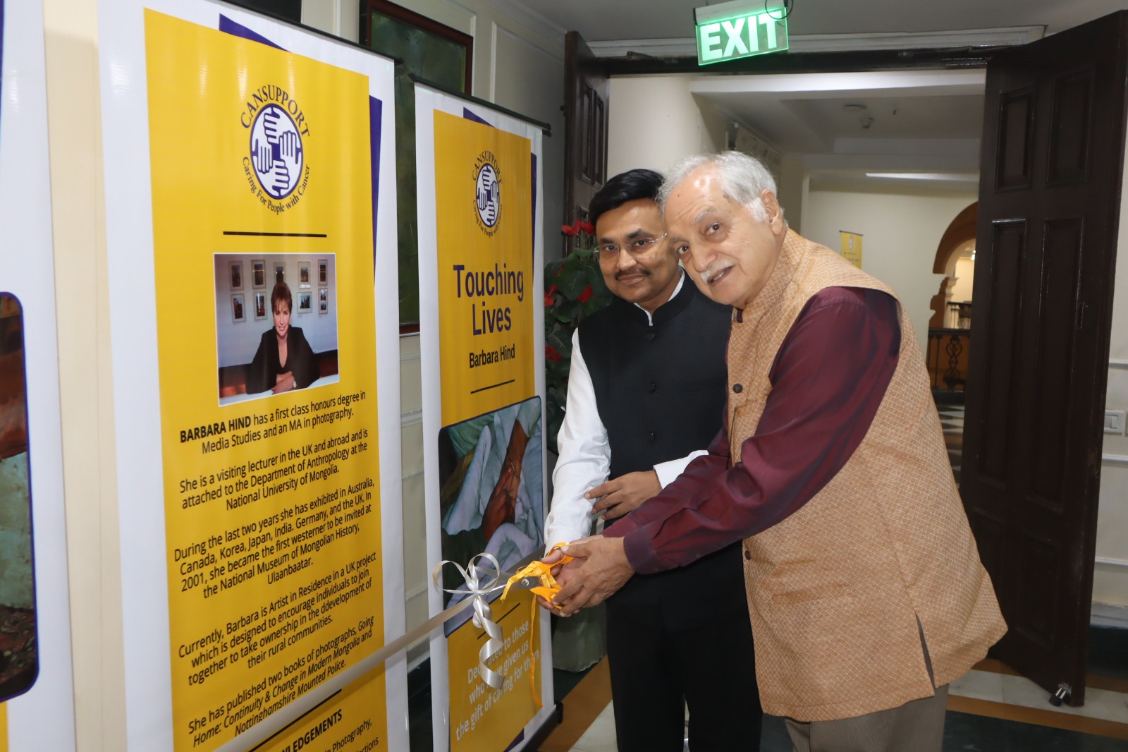 CanSupport Hosts ‘Touching Lives’ Photo Exhibition by Barbara Hind 1 India CSR