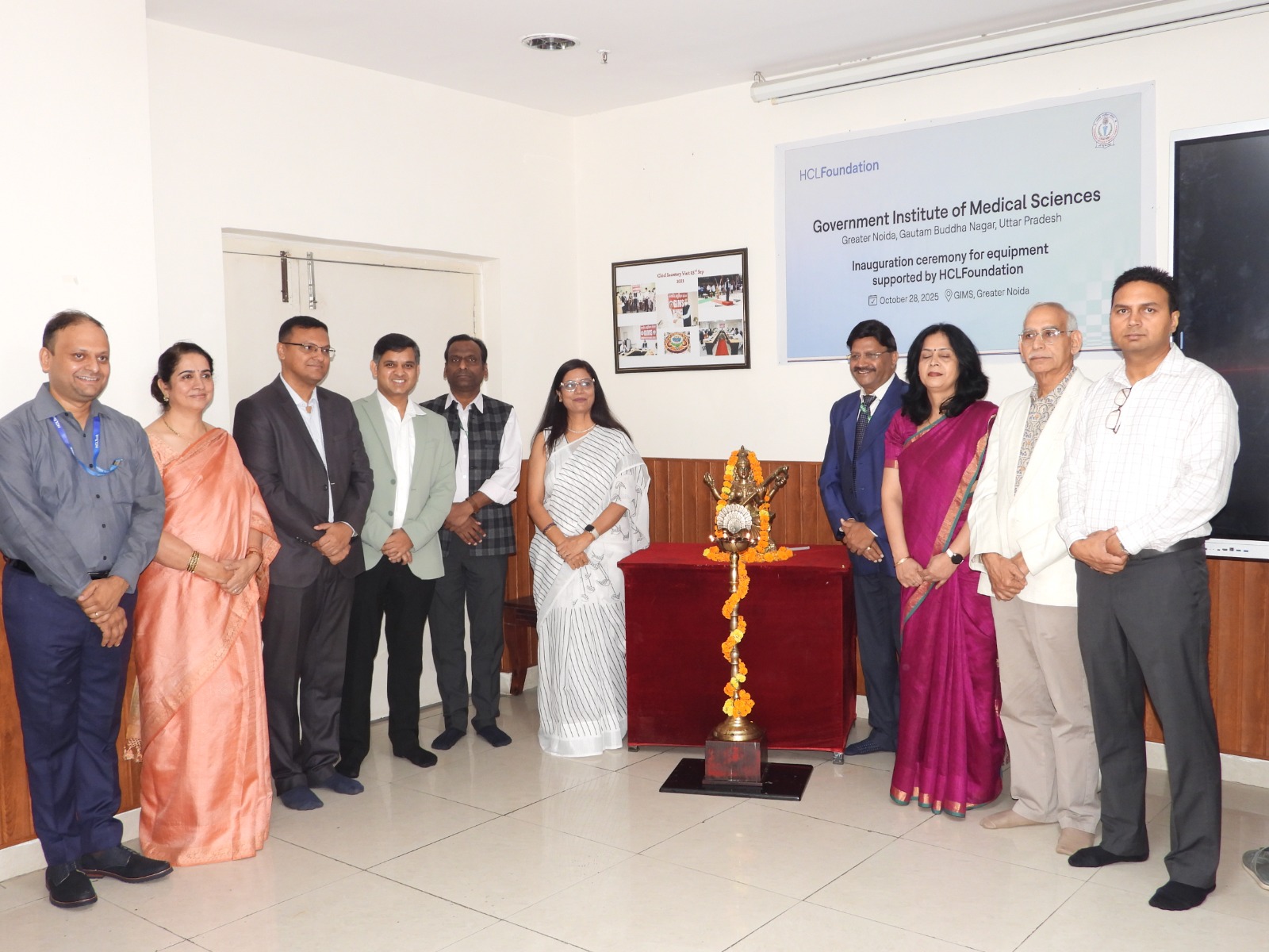 CSR: HCLFoundation Enhances Healthcare Access with Advanced Equipment at GIMS
