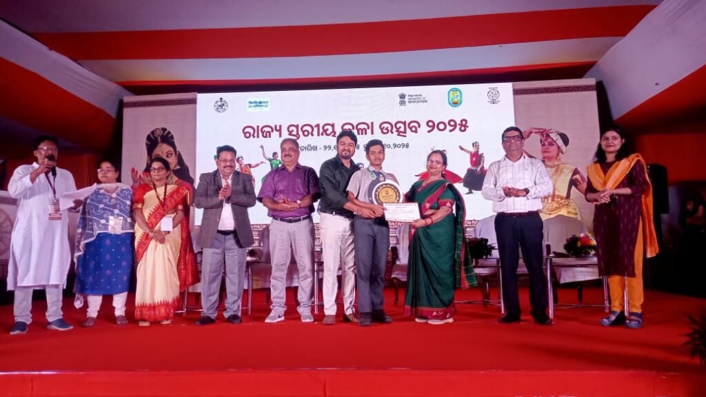 O.P. Jindal School Students Shine at State-Level Kala Utsav-2025 2 India CSR