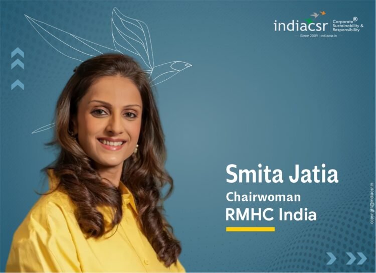 Smita Jatia Chairperson RMHC-India. Image: India CSR