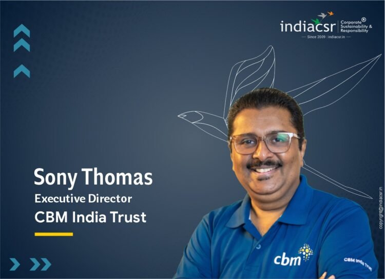Sony Thomas, Executive Director, CBM India Trust.
