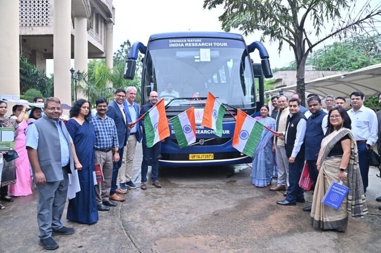 Springer Nature flags off the third edition of India Research Tour at ICSSR Delhi