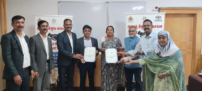 Toyota Kirloskar Motor’s CSR Drive to Skill 800 Students in Karnataka’s Auto Sector 1 Toyota Kirloskar Motor Partners with Government of Karnataka to Strengthen Vocational Education in Automobile Sector