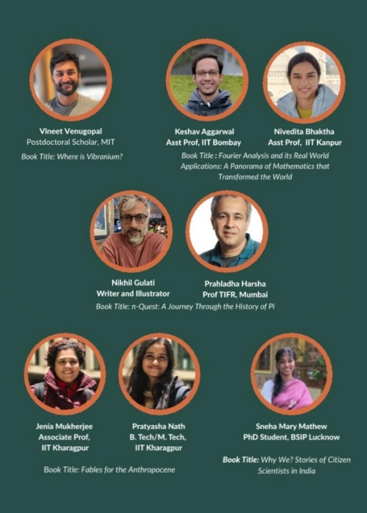 Five Books Shortlisted for the 2024-25 India Science Book Fellowship (ISBF) by FAST India