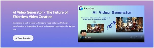 AI video generator