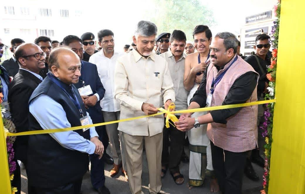 AP CM Naidu Opens New Block at Sankara Super Speciality Eye Hospital 1 AP CM Naidu Opens New Block at Sankara Super Speciality Eye Hospital