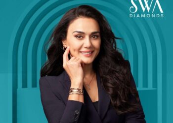 Preity G Zinta Makes a Powerful Comeback as the Face of  Swa Diamonds