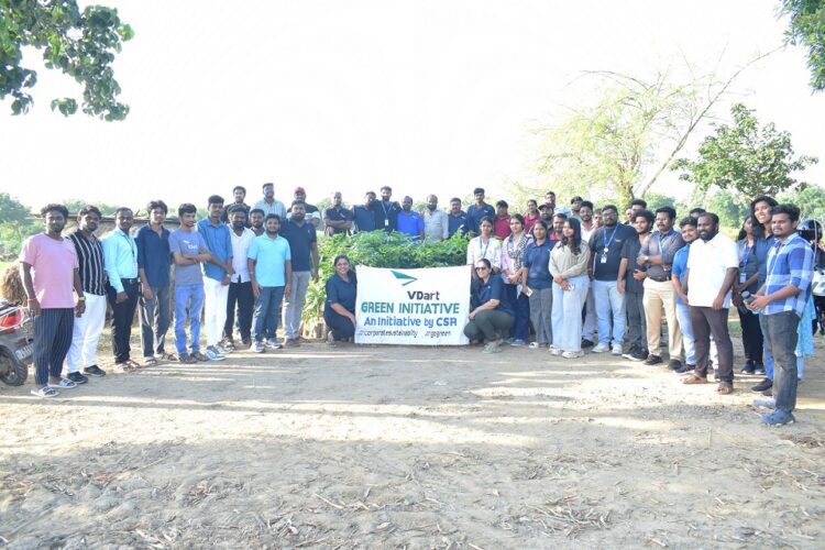 CSR: VDart Strengthens Green Commitment with 1,000-Sapling Plantation Drive