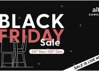 alt.f coworking Launches Exclusive Black Friday 2025 Sale Across Noida, Gurgaon, and Virtual Offices
