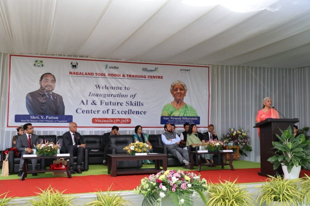 CSR: Cyient Foundation & SIDBI Set Up AI & Future Skills Center of Excellence in Nagaland 2 CSR: Cyient Foundation & SIDBI Set Up AI & Future Skills Center of Excellence in Nagaland