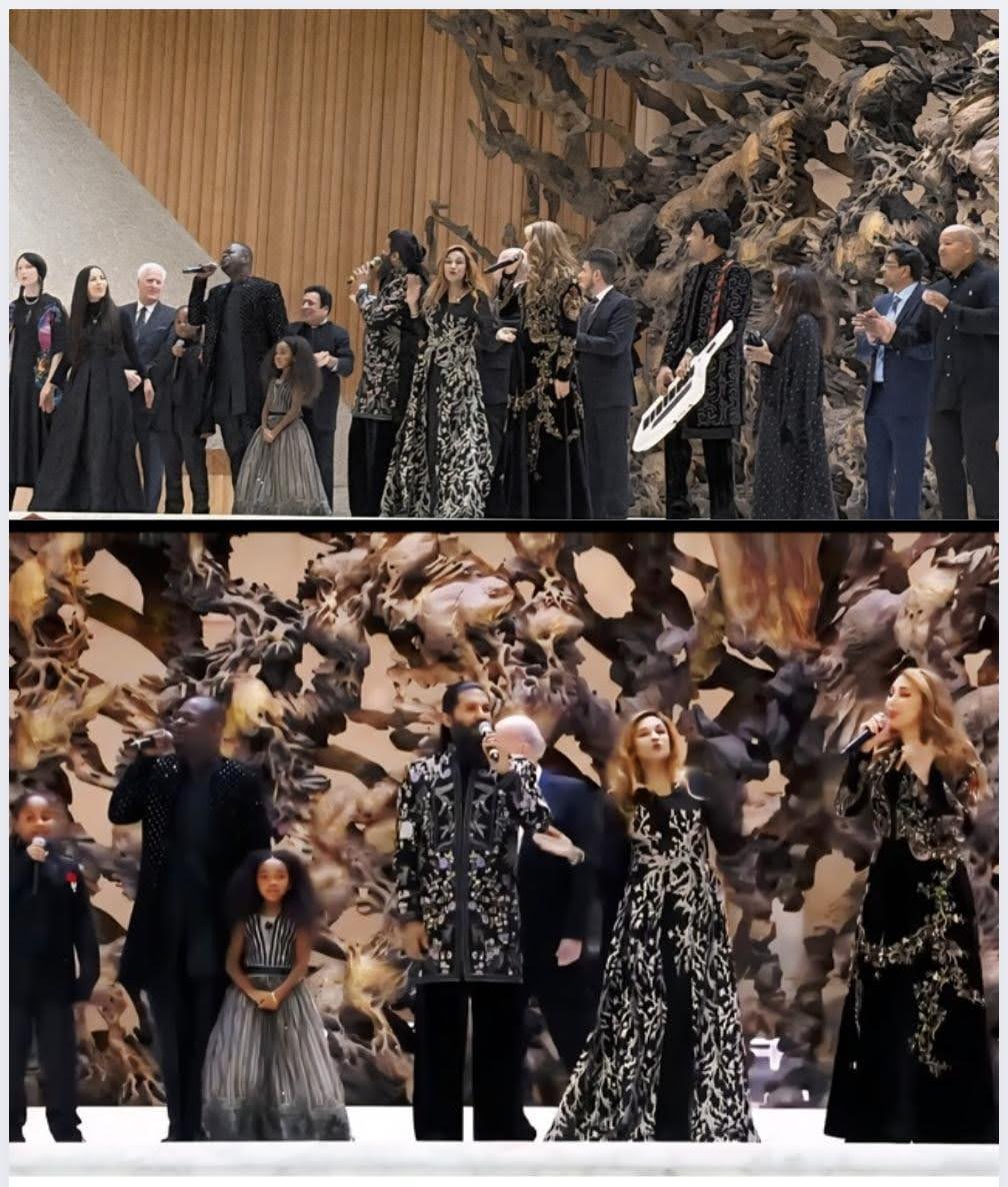 “We Are the New World” – A Global Anthem of Faith, Unity, and Hope Shines at the Vatican 1 “We Are the New World” – A Global Anthem of Faith, Unity, and Hope Shines at the Vatican